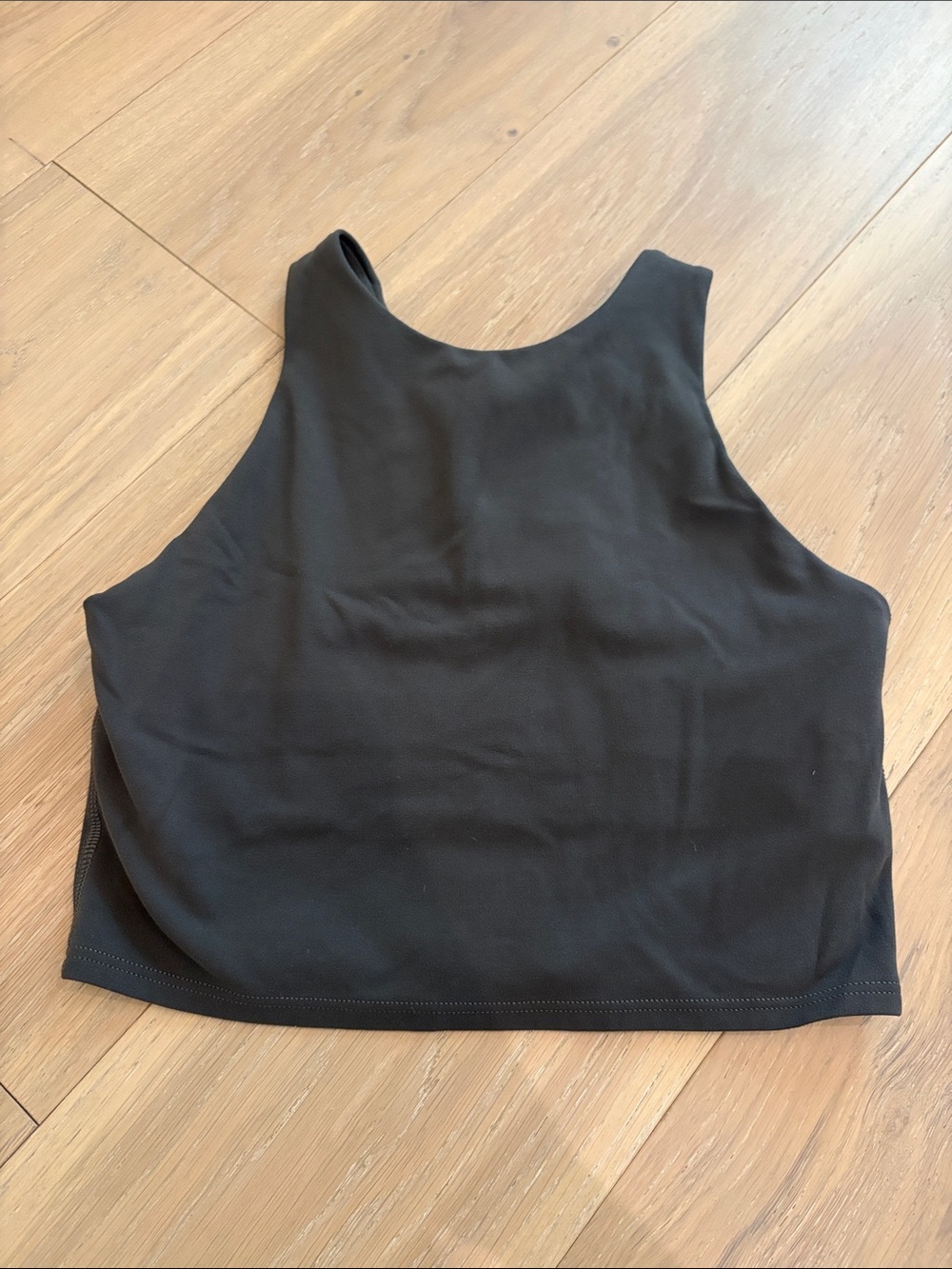Athleta Dark Olive Green Women’s Cropped Tank Sports Bra